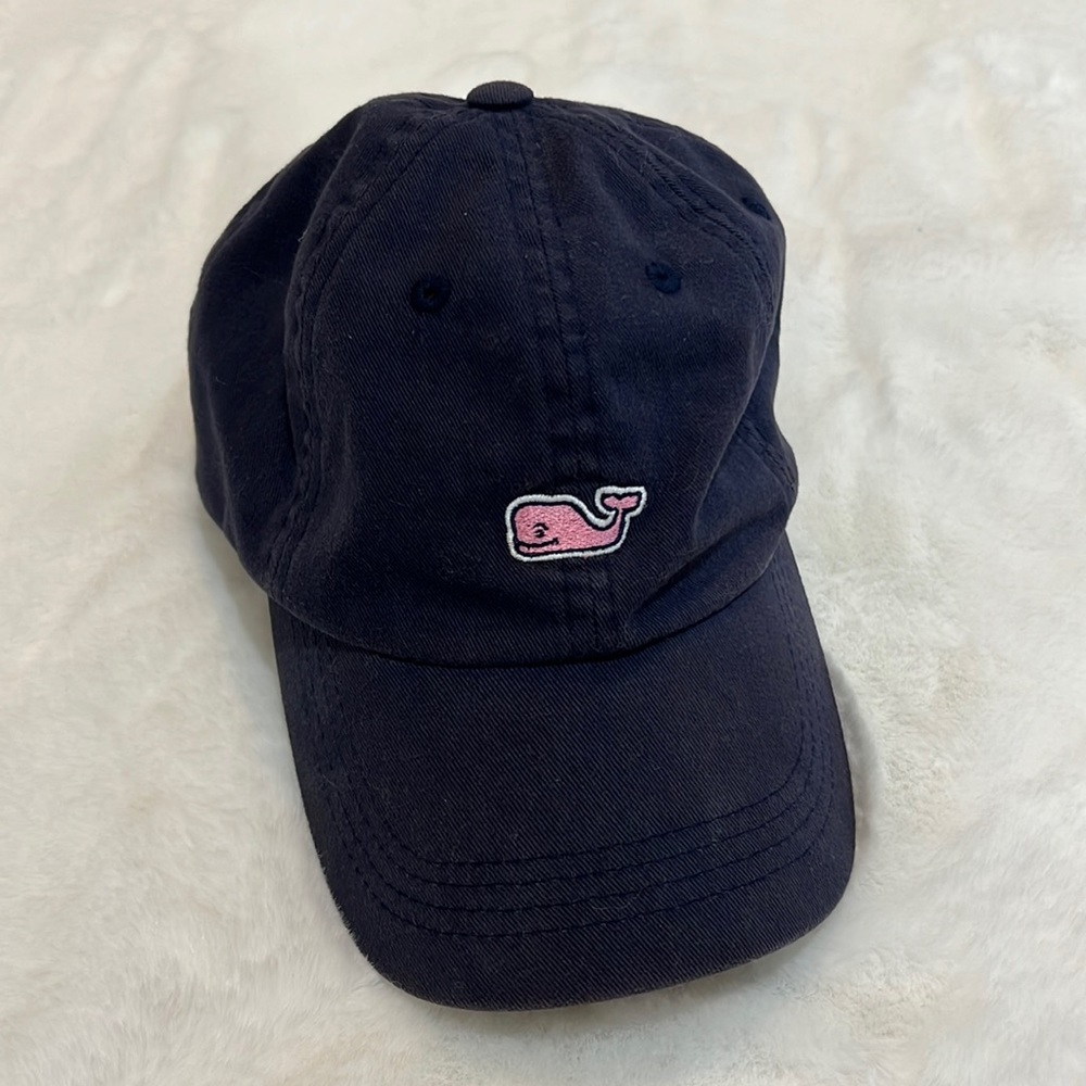 Navy Vineyard Vines Baseball Hat